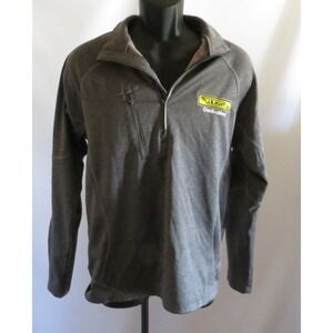 North End J.B. Hunt Dedicated 1/4 Zip Pullover Warmup Fleece Lined Jacket Small